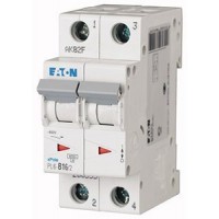 Выключатель автоматический 2-п Eaton 6kA PL6-C25/2 25A (286569)