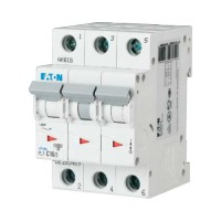 Выключатель автоматический 3-п Eaton 10kA PL7-B25/3 25А (263391)