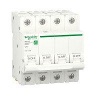 Автоматичний вимикач RESI9 Schneider Electric 40 А, 4P, крива С, 6кА (R9F12440)