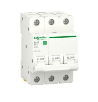 Автоматичний вимикач RESI9 Schneider Electric 20 А, 3P, крива С, 6кА (R9F12320)