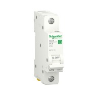 Автоматичний вимикач RESI9 Schneider Electric 16 А, 1P, крива С, 6кА (R9F12116)