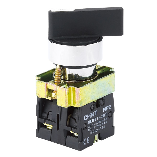 Перемикач NP2-BJ33 3 положення із фіксацією 2NO IP40 (573996)
