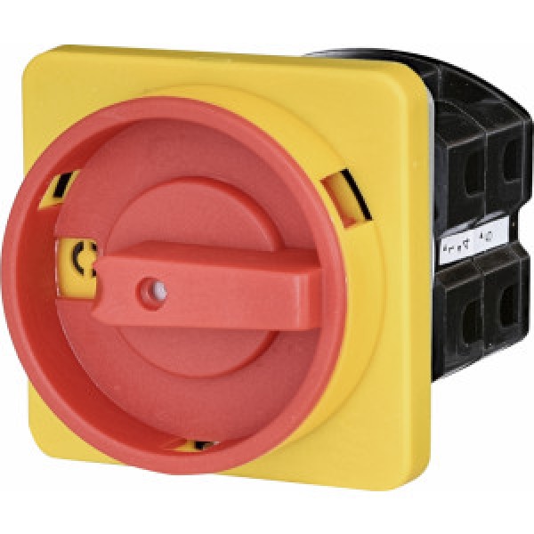 Перемикач CS 40 10 U LK 3P 40A з блокуванням "0-1" Жовто-червоний ETI (004773070)