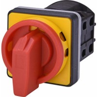 Перемикач CS 25 10 U LK 3P 25A з блокуванням "0-1" Жовто-червоний ETI (004773068)