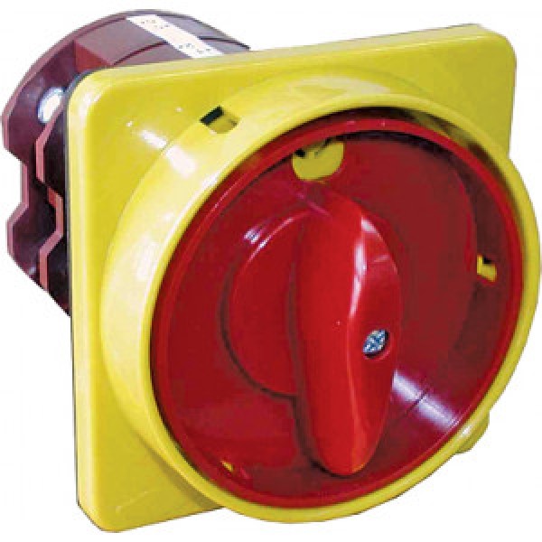 Перемикач CS 63 91 U LK 2P 63A з блокуванням "0-1" Жовто-червоний ETI (004773065)