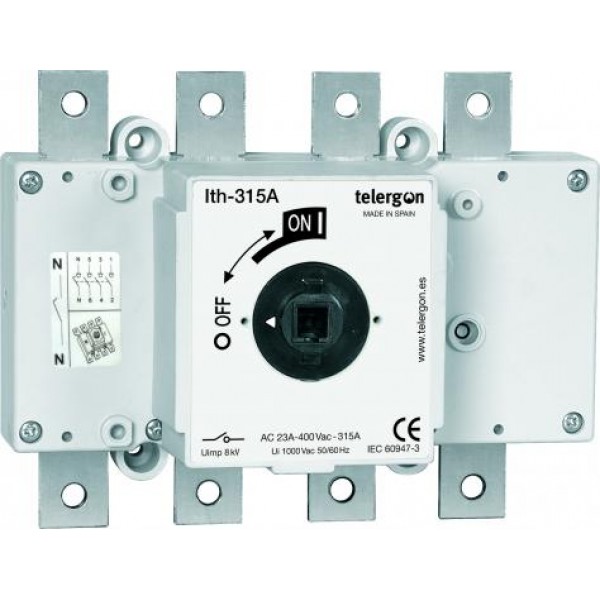 Выключатель нагрузки S5000 315А, 3P+N (S5-03153NR0)