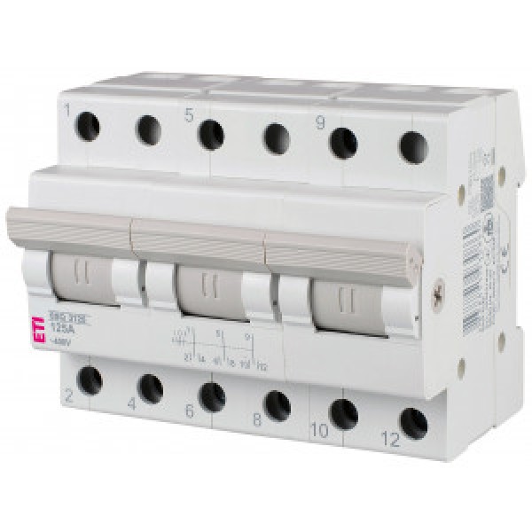 Переключатель нагрузки SSQ 3125 3 полюса 125А "1-0-2" ETI (002421439)