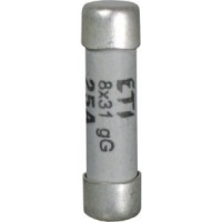 Запобіжник циліндричний CH 8x32 gG 400V 8A ETI (002651005)