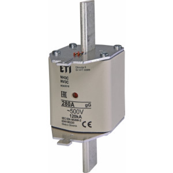 Запобіжник ножовий NH-3C/gG 280A 500V KOMBI ETI (004186220)