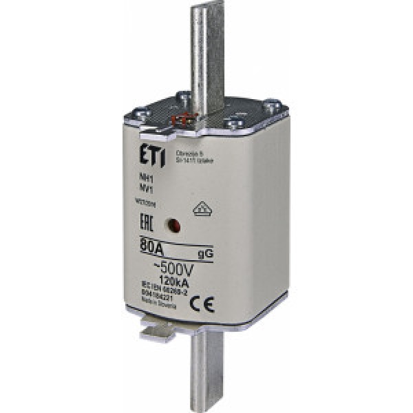 Ножной предохранитель NH-1/gG 80A 500V KOMBI ETI (004184221)