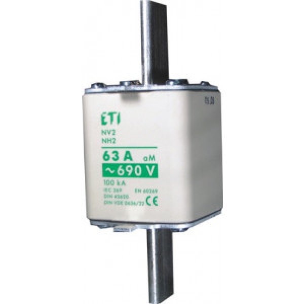 Предохранитель для защиты двигателя NH-000/aM 35A 690V KOMBI ETI (004181409)