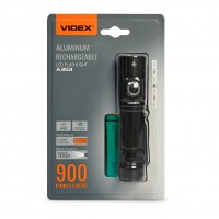 Портативний світлодіодний ліхтарик VIDEX 900Lm 5000K (VLF-A353)