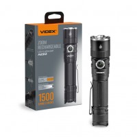 Портативный светодиодный фонарик VIDEX 1500Lm 5000K (VLF-A231Z)