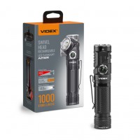 Портативний світлодіодний ліхтарик VIDEX 1000Lm 5000K (VLF-A232R)