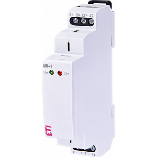 Імпульсне реле з функцією "пам'ять" MR-41 UNI 12-240V AC/DC ETI (002470007)