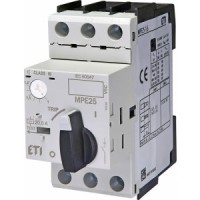 Автоматичний вимикач захисту двигунів MPE25-1,6 (0,37 kW, 1,0 - 1,6A) ETI (004648006)