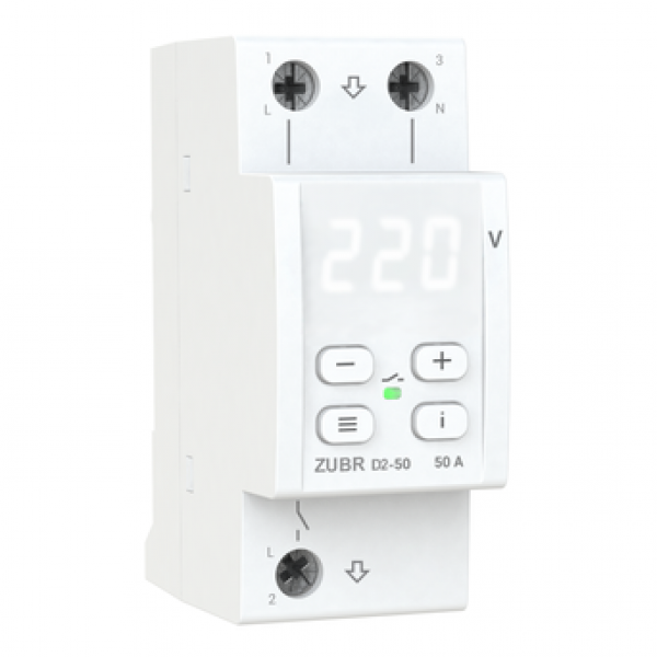 Реле напряжения ZUBR D2-50