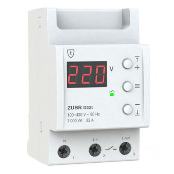 Реле напряжения ZUBR D32t