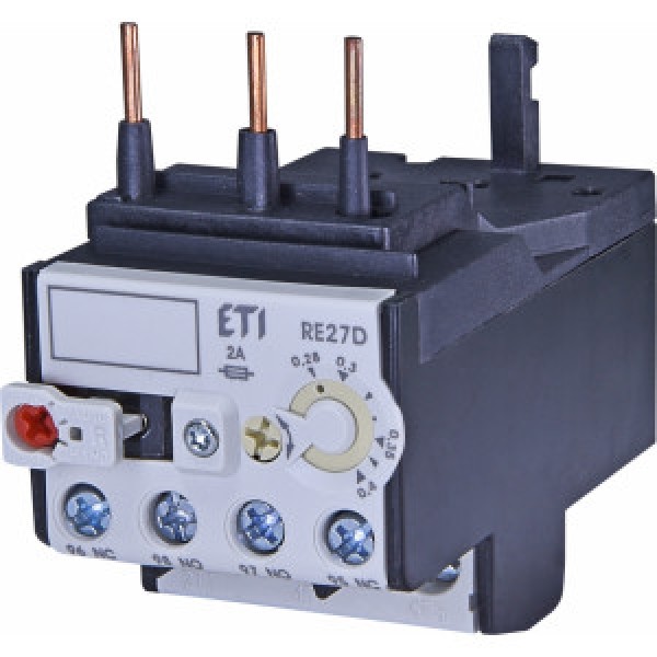 Тепловое реле RE27D-0,4 (0,28-0,4А) ETI (004642400)