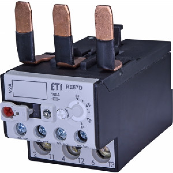 Теплове реле RE67.2D-63 (50-63А) ETI (004644418)