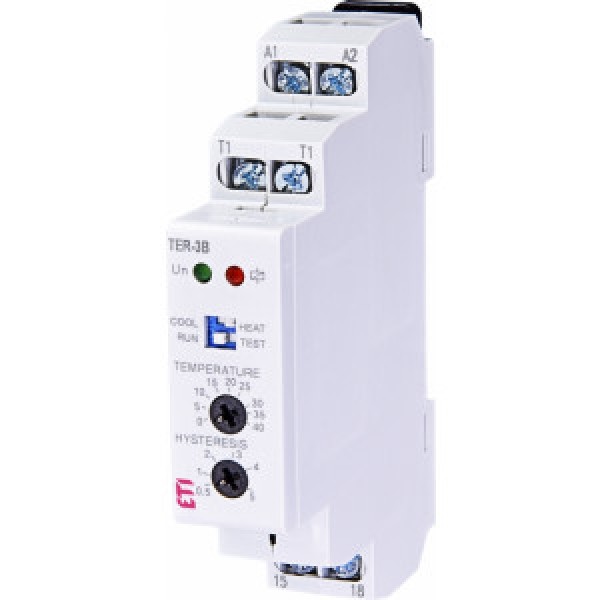 Термостат TER-3B (0 ...+40) 24-240V AC/DC (1х16A) ETI (002471813)