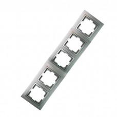 Рамка 5-я, Mono Electric, DESPINA (антрацит) (102-240000-164)