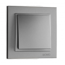 Выключатель одноклавишный, Mono Electric, DESPINA (антрацит) (102-242425-100)