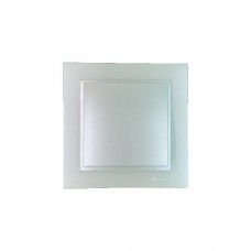 Выключатель одноклавишный, Mono Electric, DESPINA (жемчужина) (102-252525-100)