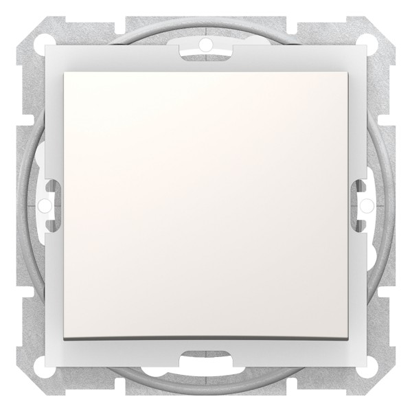 Одноклавишный переключатель Sedna Schneider Electric ip44 слоновая кость (SDN0400523)