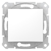 2-х полюсный одноклавишный выключатель Sedna Schneider Electric белый (SDN0200221)