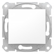 Одноклавишный переключатель Sedna Schneider Electric белый (SDN0400421)