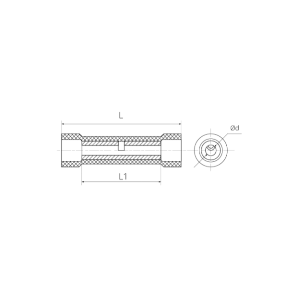 Гильза соединительная с изоляцией BV 2 (500641)