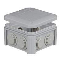 Розподільна коробка 90Х90Х52 IP55 з сальник гумовий (PLK4010850)