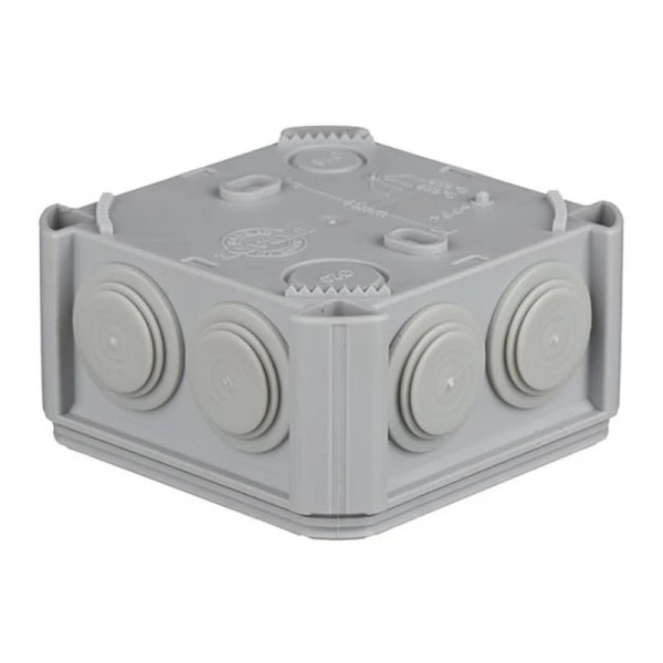 Распределительная коробка 90Х90Х52 IP55 с сальником резиновым (PLK4010850)