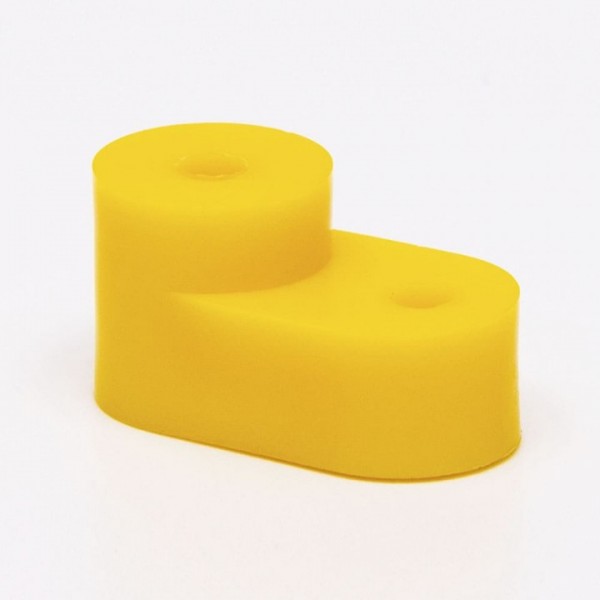 Ізолятор для кріплення шини кутовий круглий (502956ж)