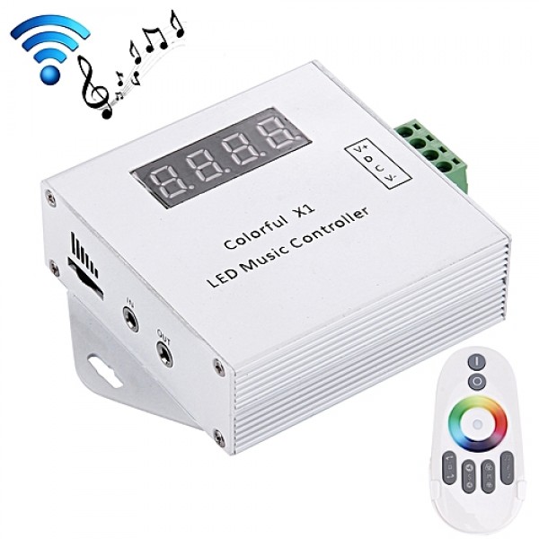 Контролер SMART RGB PROLUM Музичний (6 кнопок; RF; WS2811;WS2812) (402020)