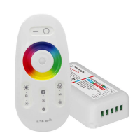 Контроллер RGB + W PROLUM (RF; 5K; сенсорный; 24A; Белый) (402027)