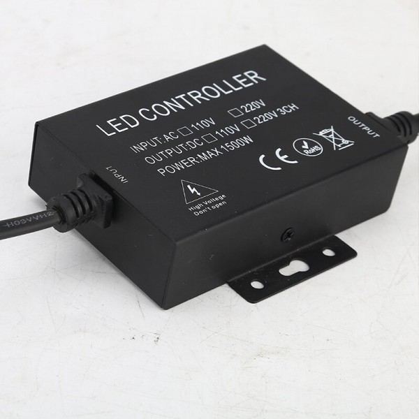 Контроллер 220V NEON RGB 10х20 - AC-2 (1500W; RF; 28K) (402031)