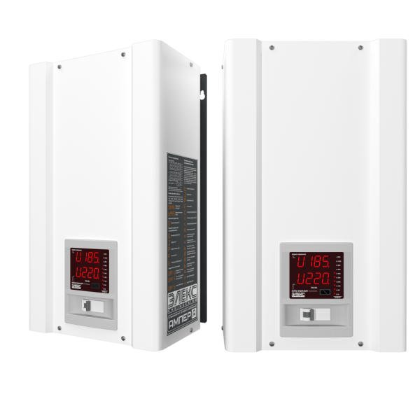 Стабілізатор напруги однофазний побутовий АМПЕР У 12-1/32 v2.1