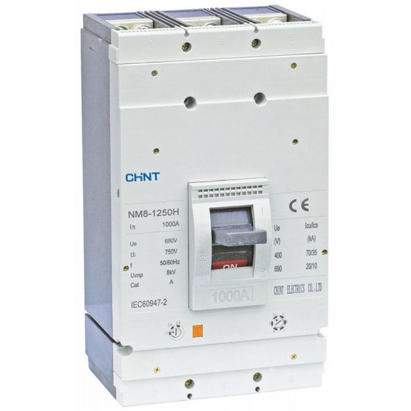 Автоматический выключатель Chint NM8-800S 700А 3P (149986)