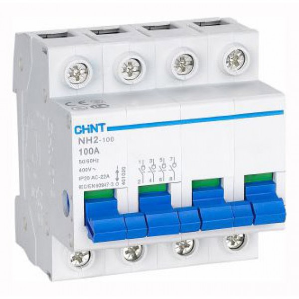 Вимикач навантаження Chint NH2-125 4P 125A (401051)