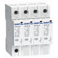 Обмежувач перенапруги Chint NU6-Ⅱ40kA/385V 4P (213625)