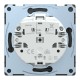 D-Life Розетка з заземленням і кришкою IP44 Антрацит (MTN2314-6034)