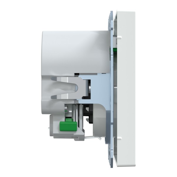 D-Life Розетка 16 A USB A+C 3 A, Белый лотос (MTN2367-6035)