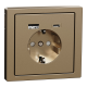 D-Life Розетка 16 A USB A+C 3 A, Шампань (MTN2367-6051)
