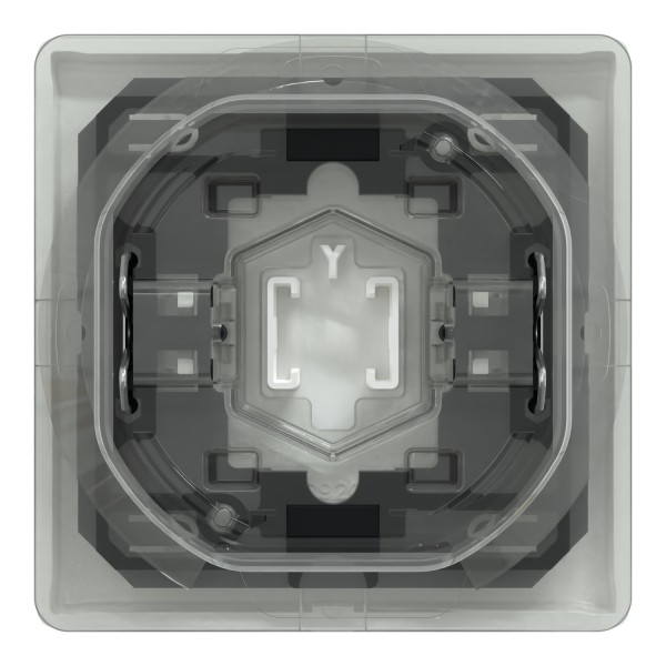 D-Life Клавіша 1-а IP 44 Білий лотос (MTN3304-6035)