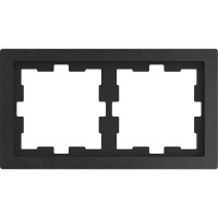 D-Life Рамка 2-постовая Базальт (MTN4020-6547)
