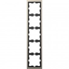 D-Life Рамка 5-постовая Никель (MTN4050-6550)