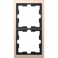 D-Life Рамка 2-постовая Шампань (MTN4020-6551)