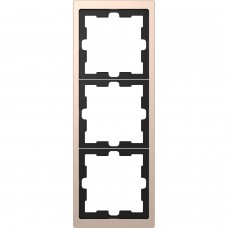 D-Life Рамка 3-постовая Шампань (MTN4030-6551)